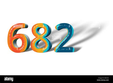 3D Lotto Number: 682 .